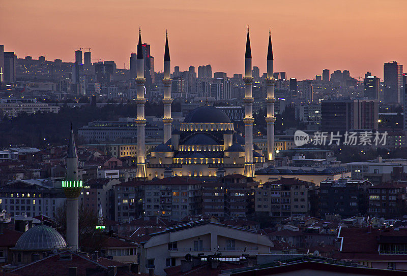 安卡拉Kocatepe Mosque